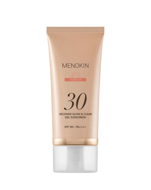 30 Seconds Tone-Up Glow + Clear Gel Sunscreen SPF50+ 50ml